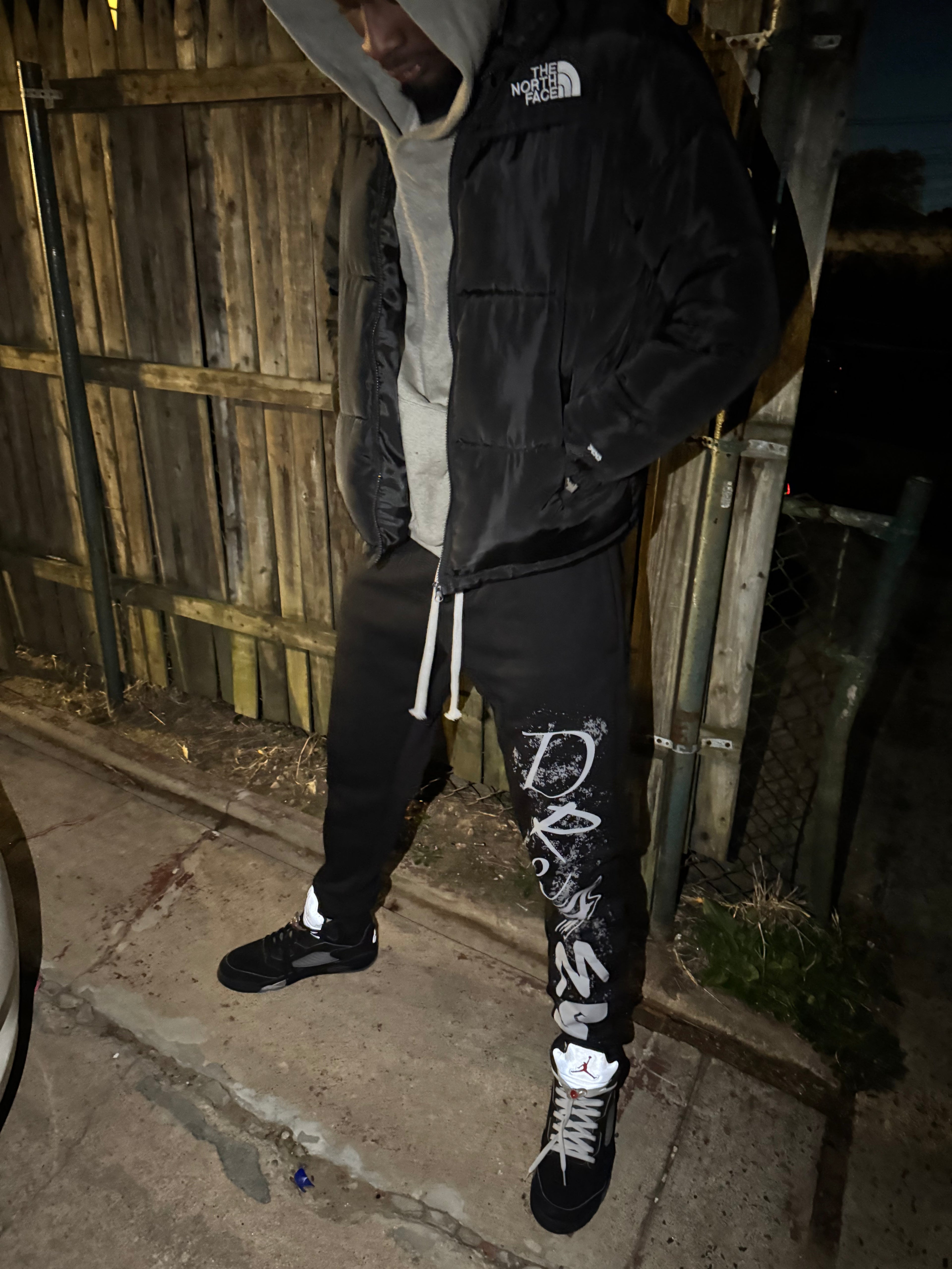 Black "Awaken the Dream" Joggers